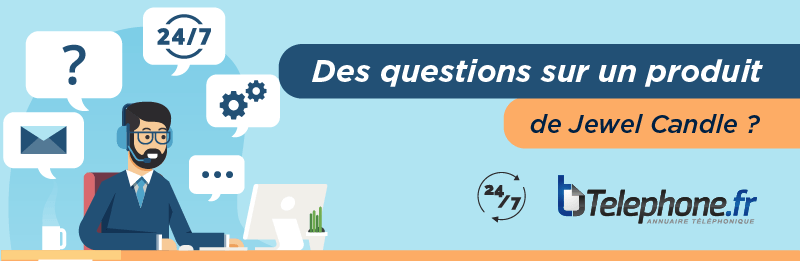 Contacter la société Jewel Candle
