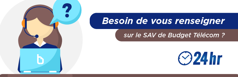 Communiquer avec Budget Télécom