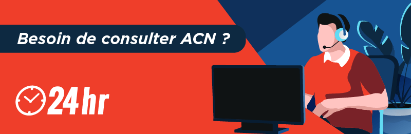 Contacter avec le SAV de ACN