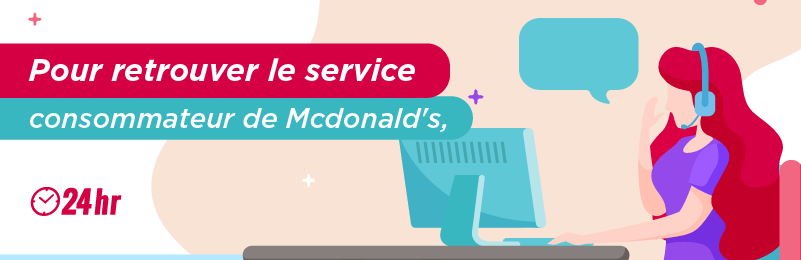 Téléphone de client McDonalds