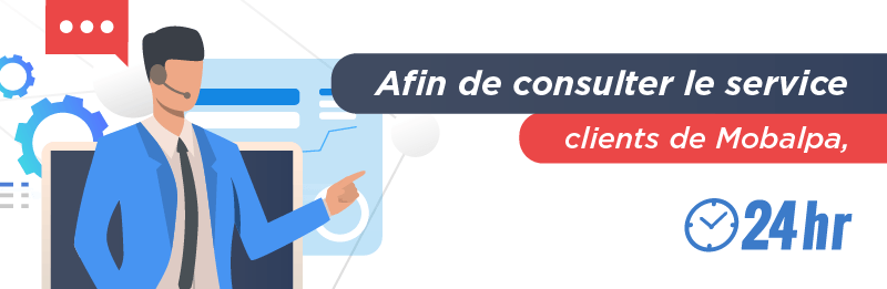 Apellez le numéro de service client de Mobalpa