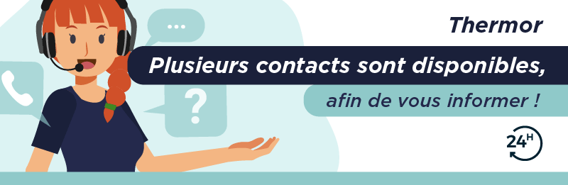 joindre support clientele thermor