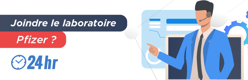 Obtenir le numéro de téléphone de Pfizer