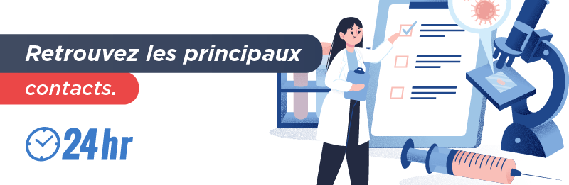 Contacter par téléphone avec Pfizer