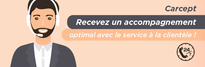 informations service client carcept