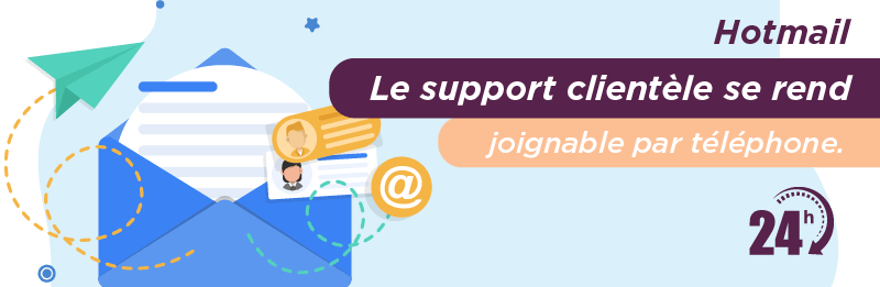 Contacter le support technique Hotmail