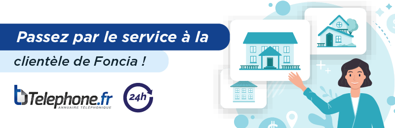 Téléphone service client Foncia