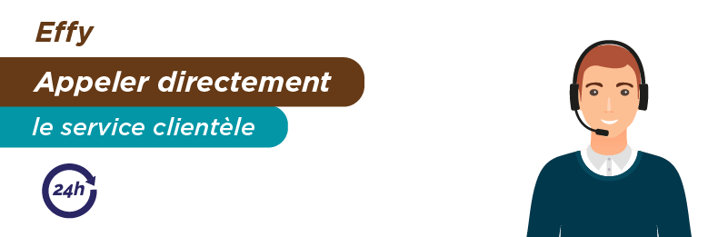 Effy : comment entrer en relation avec le service clientèle ?