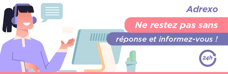 numero support clientele adrexo