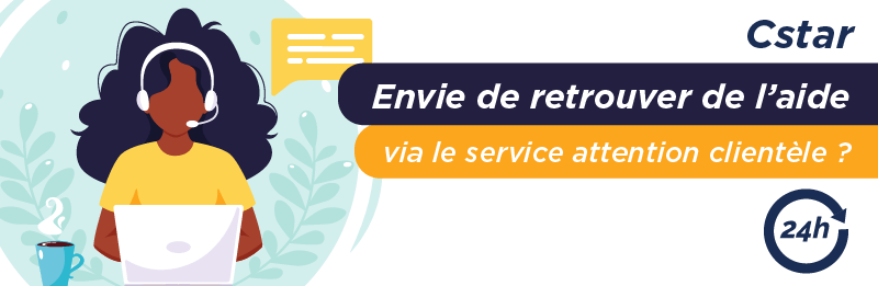 attention clientele telephone cstar