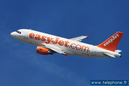 Numéro de téléphone easyjet