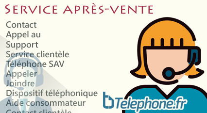 Service Après-Vente, contact, appel au, support, service clientèle Téléphone SAV, Appeler