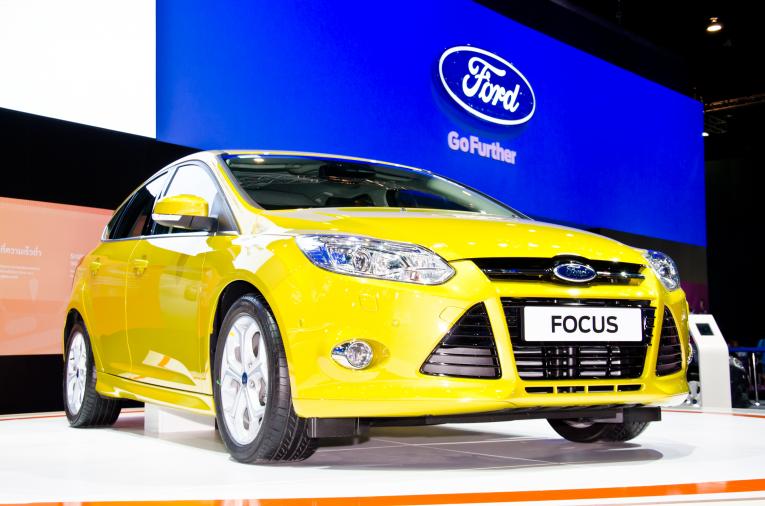 Voiture modèle Ford Focus