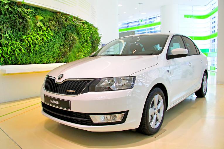 Voiture de la marque Skoda