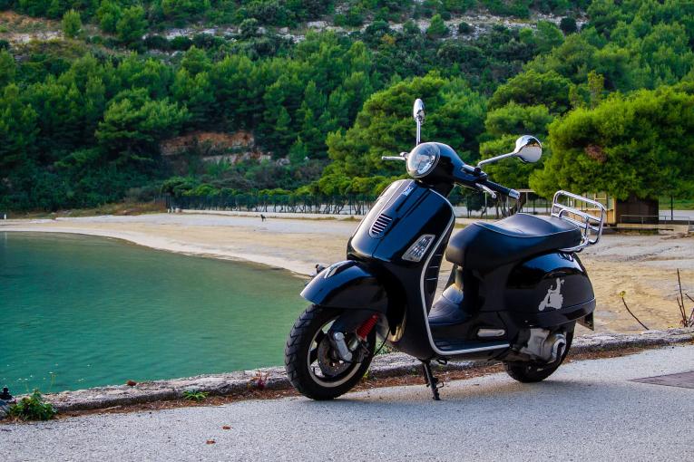 Moto de la marque Piaggio