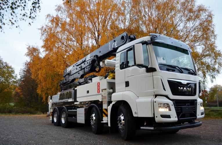 Camion de marque MAN
