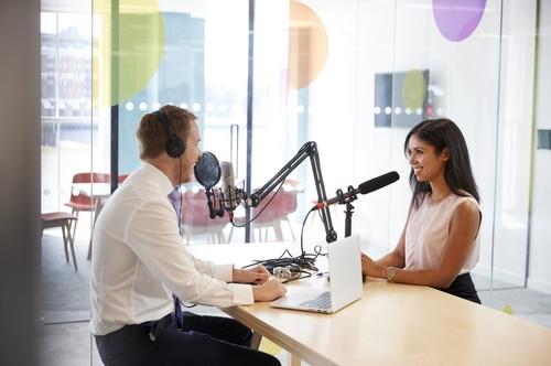 Studio radio de Virgin Radio