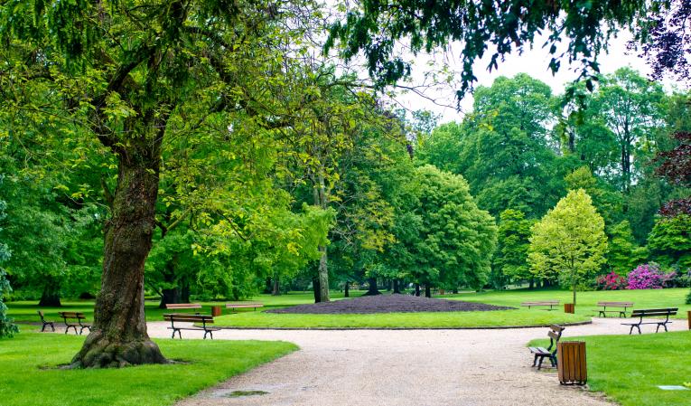Parc de la ville de Vichy.