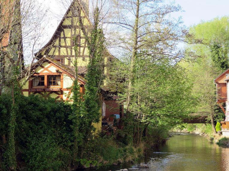 Maisons de la ville de Sélestat.
