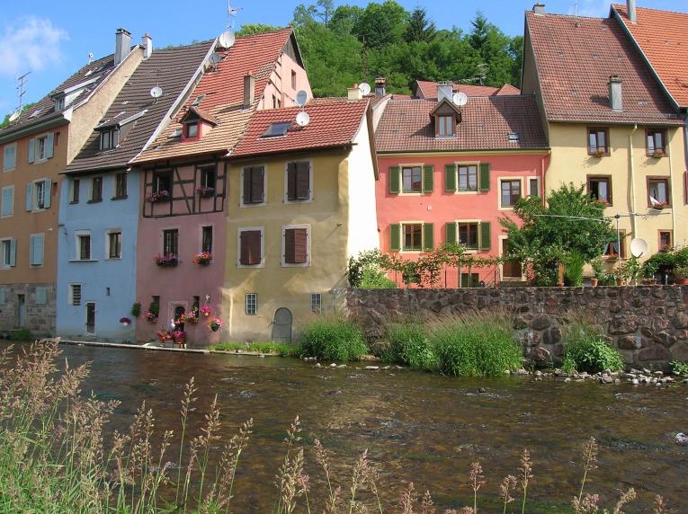 Vues de la ville de Thann.