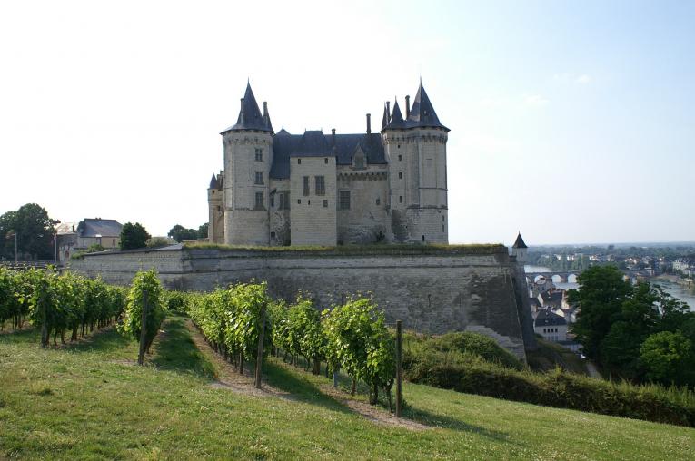Vue du château de Saumur