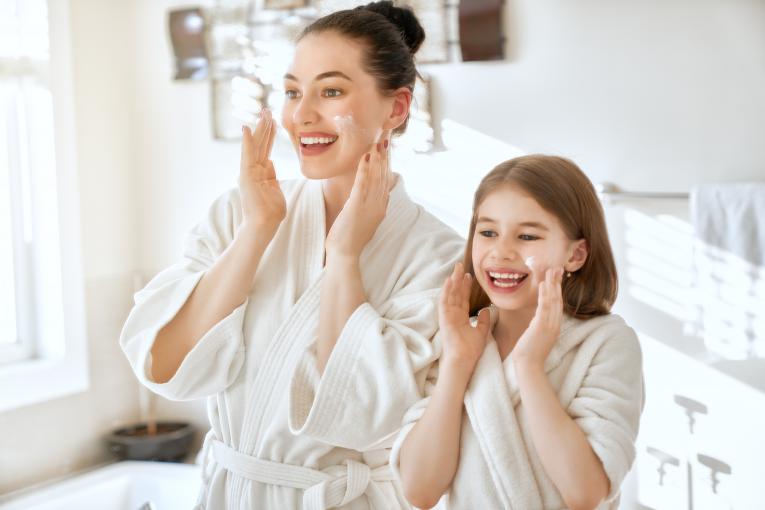 Soins de la peau avec Biotherm
