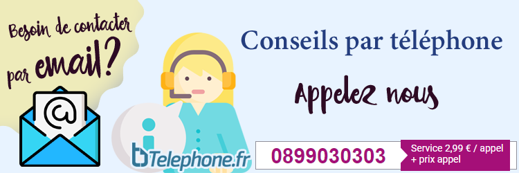 Besoin de contacter par email? Conseils par téléphone, Appelez nous