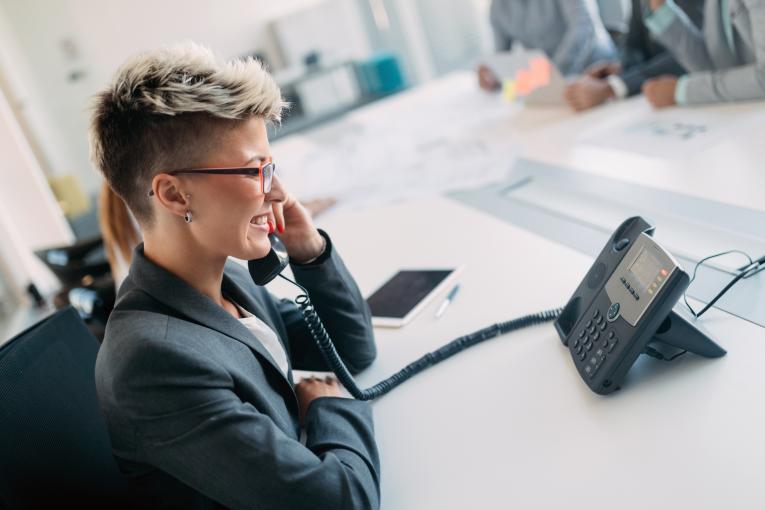 Contact téléphonique avec le département de l