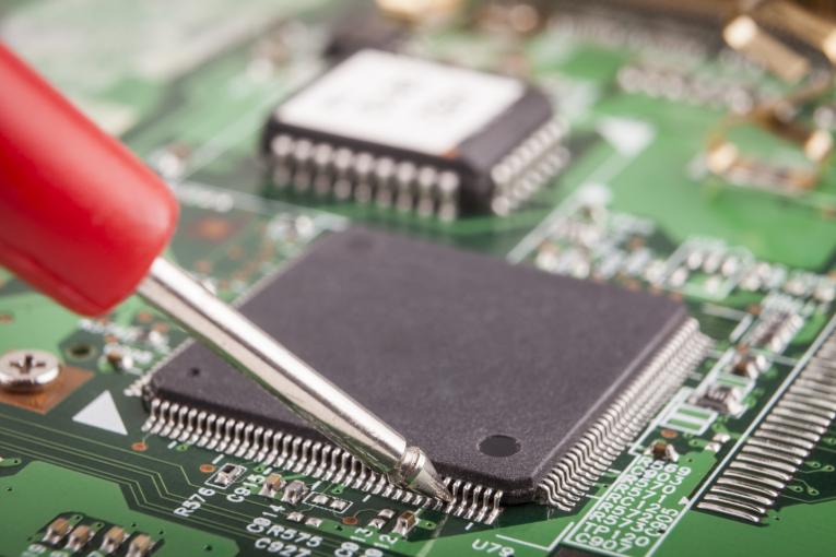 Puce électronique de STMicroelectronics