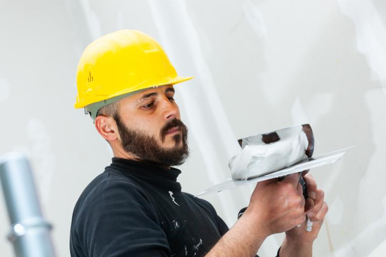 Plâtre et matériaux de construction de la société Placoplatre