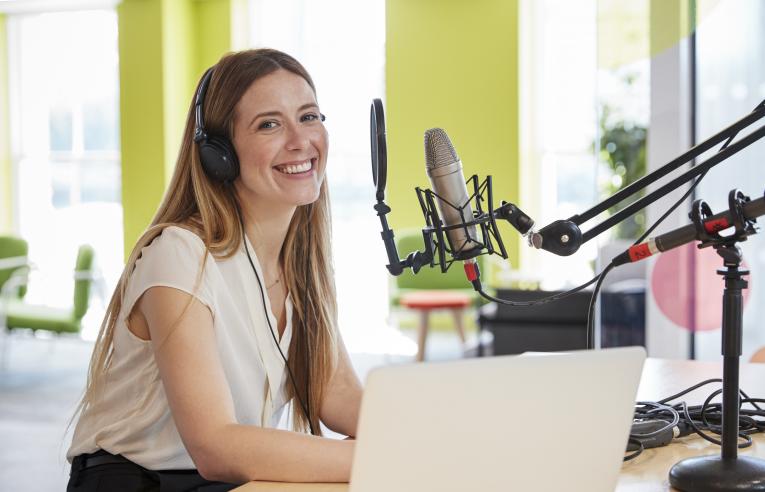 Studio radio de Radio France