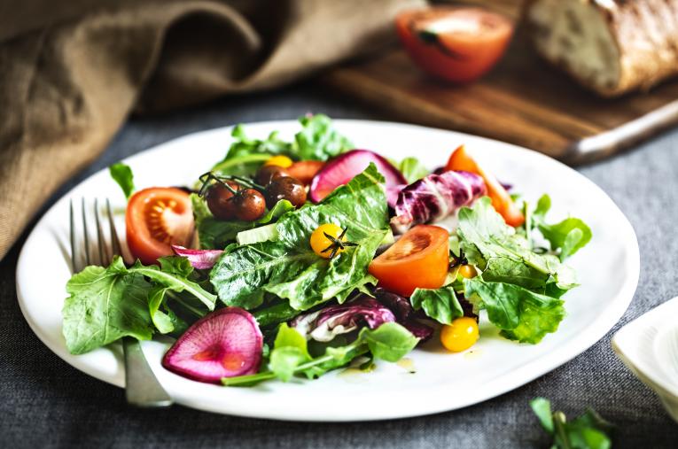 Green is Better restaurant salad