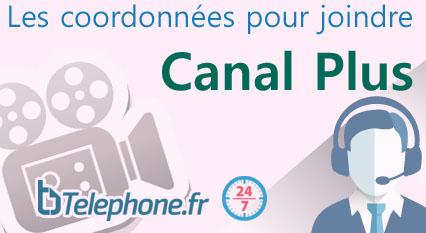 Les coordonnées pour joindre Canal Plus