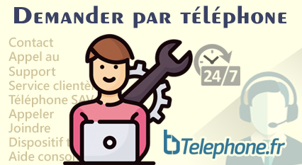 Demander par téléphone, telephone.fr